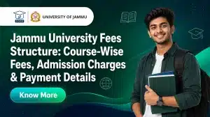jammu University Fees Structure
